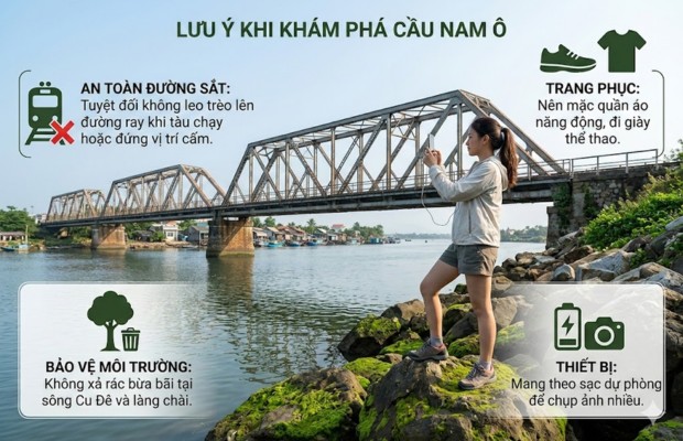 Bỏ t&uacute;i c&aacute;c lưu &yacute; khi kh&aacute;m ph&aacute; cầu Nam &Ocirc; Đ&agrave; Nẵng