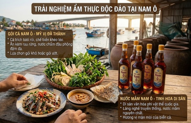 Trải nghiệm ẩm thực độc đ&aacute;o tại Nam &Ocirc;