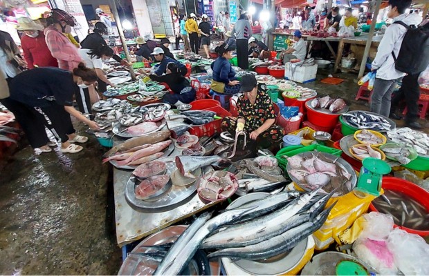 chợ c&aacute; lớn nhất đ&agrave; nẵng