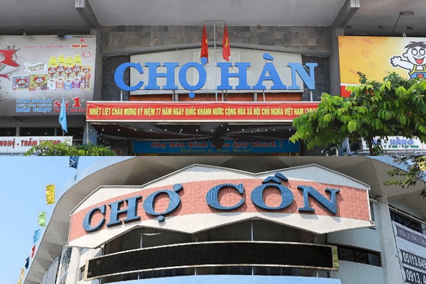 n&ecirc;n đi chợ h&agrave;n hay chợ cồn