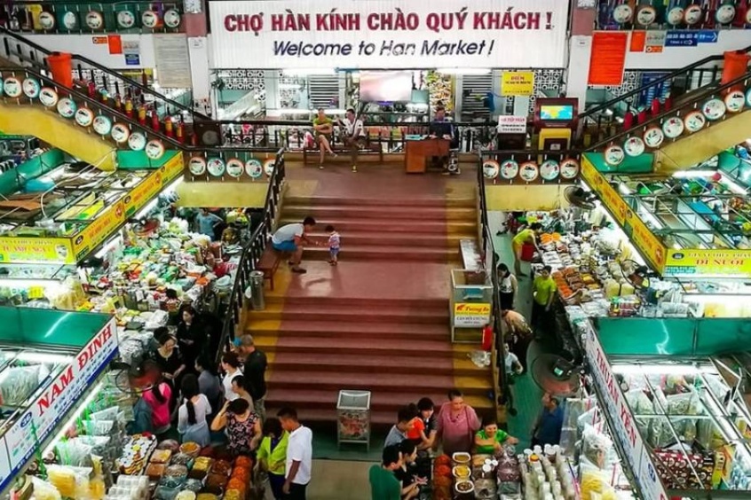 tầng 2 chợ h&agrave;n