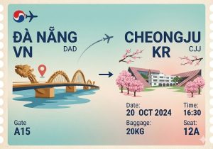 Vé máy bay từ Đà Nẵng đi Cheongju giá tốt tại Vietnam Booking
