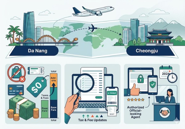 C&aacute;c lưu &yacute; về gi&aacute; v&eacute; v&agrave; thuế ph&iacute;