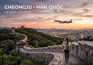 Vé máy bay đi Cheongju: Bảng giá, lịch bay & mẹo săn vé rẻ