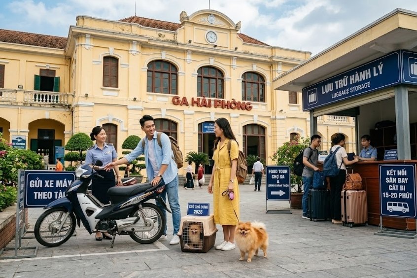 C&aacute;c dịch vụ tại ga m&agrave; h&agrave;nh kh&aacute;ch đ&ocirc;i khi chưa kh&aacute;m ph&aacute; hết