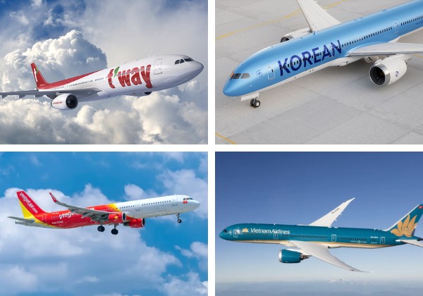 C&aacute;c h&atilde;ng h&agrave;ng kh&ocirc;ng đang khai th&aacute;c chặng bay n&agrave;y