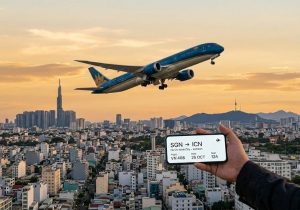 Vé máy bay từ TP. Hồ Chí Minh đi Hàn Quốc giá rẻ chỉ từ 2.500.000