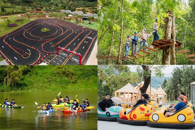 Tại khu du lịch khai th&aacute;c&nbsp;c&aacute;c hoạt động vui chơi giải tr&iacute; ngo&agrave;i trời đầy th&uacute; vị v&agrave; hấp dẫn