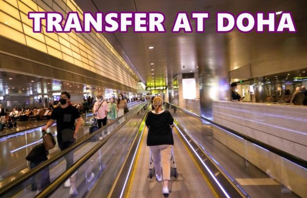 H&agrave;nh kh&aacute;ch transit tại s&acirc;n bay Doha