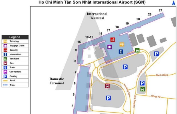 S&acirc;n bay Quốc tế T&acirc;n Sơn Nhất