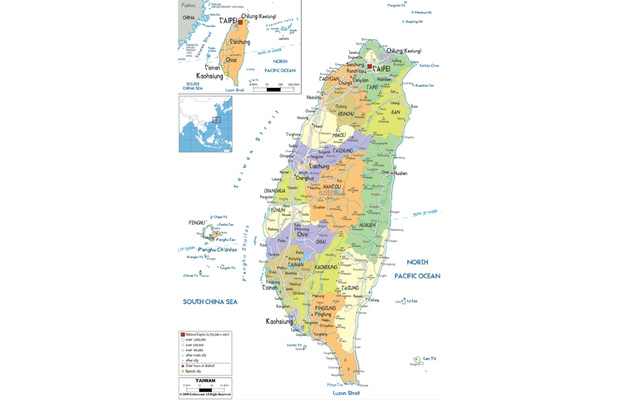 Bản Đồ Du Lịch Đài Loan Chi Tiết Từ A-Z Cho Người Mới
