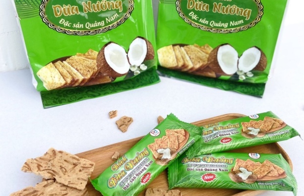 B&aacute;nh dừa nướng loại ngon chuẩn đặc sản Đ&agrave; Nẵng 