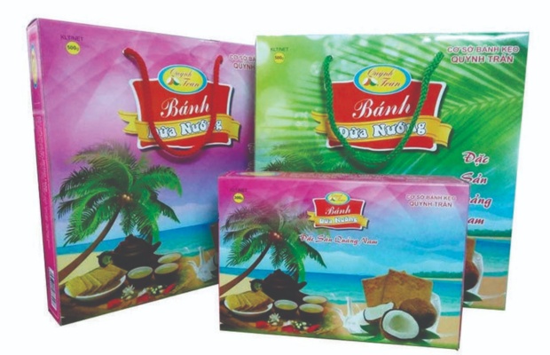 Thương hiệu b&aacute;nh dừa nướng Đ&agrave; Nẵng nổi tiếng