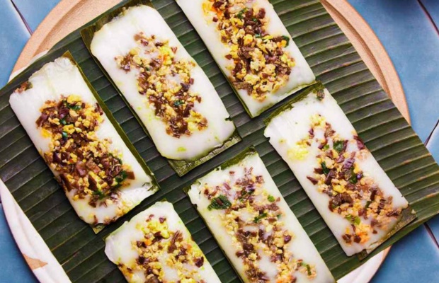 Qu&aacute;n b&aacute;nh nậm lọc Đ&agrave; Nẵng vỉa h&egrave; K356 Trưng Nữ Vương đ&ocirc;ng kh&aacute;ch