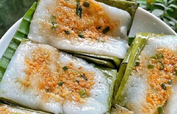 B&aacute;nh nậm Đ&agrave; Nẵng qu&aacute;n C&ocirc; X&iacute; với nước mắm ớt cay nồng đ&uacute;ng vị