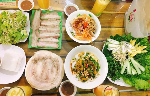 B&aacute;nh tr&aacute;ng cuốn thịt heo B&agrave; Hường Đ&agrave; Nẵng