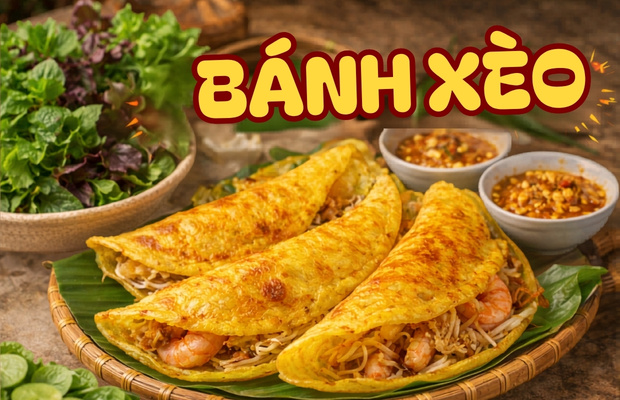 Trải nghiệm 10 quán bánh xèo Đà Nẵng ngon nổi tiếng, “ăn là mê”