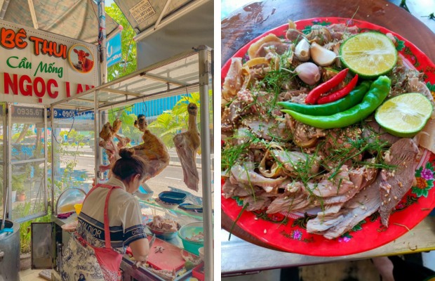 Quy tr&igrave;nh chuẩn bị thịt b&ecirc; tại qu&aacute;n Ngọc Lan Đ&agrave; Nẵng