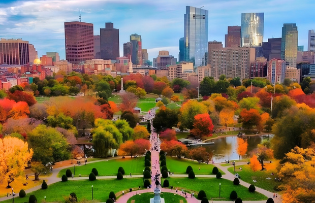 bốn m&ugrave;a tại Beacon Hill