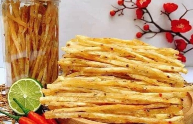 C&aacute; thiều que c&oacute; m&agrave;u v&agrave;ng &oacute;ng, vị cay ngọt hấp dẫn