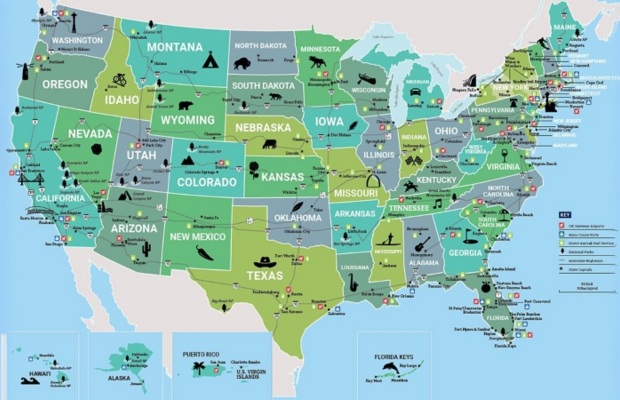 c&aacute;c th&agrave;nh phố ch&iacute;nh của mỹ