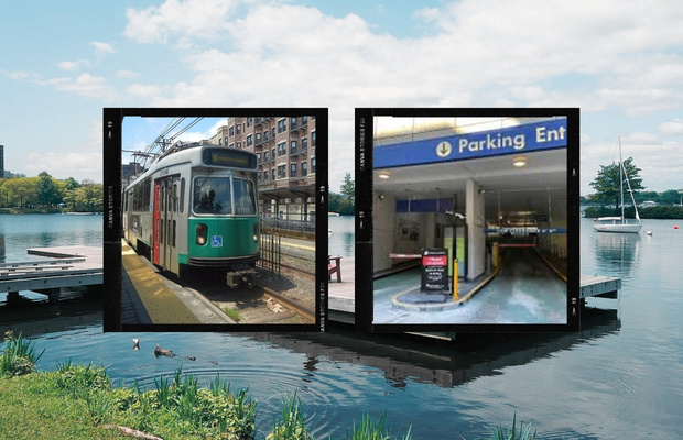 di chuyển đến C&ocirc;ng vi&ecirc;n Charles River