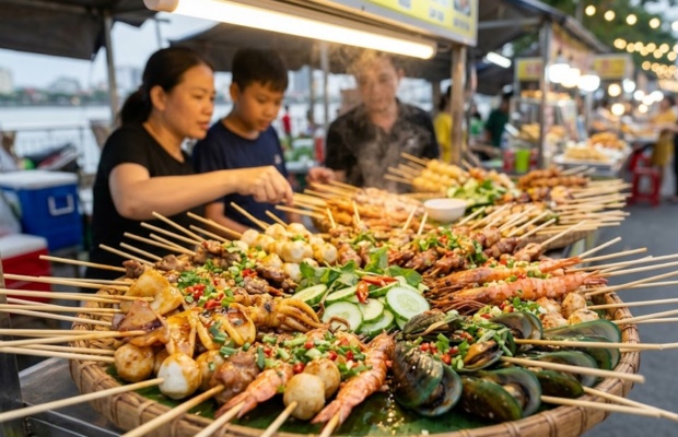 Ẩm thực phong ph&uacute; với nhiều lựa chọn hấp dẫn cho du kh&aacute;ch