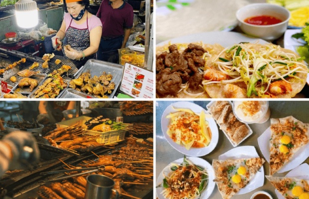 Thi&ecirc;n đường ẩm thực phong ph&uacute; v&agrave; hấp dẫn tại c&aacute;c khu chợ ăn đ&ecirc;m Đ&agrave; Nẵng 