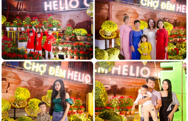 Kh&ocirc;ng gian &aacute;nh đ&egrave;n tạo n&ecirc;n nhiều g&oacute;c check-in đẹp cho giới trẻ