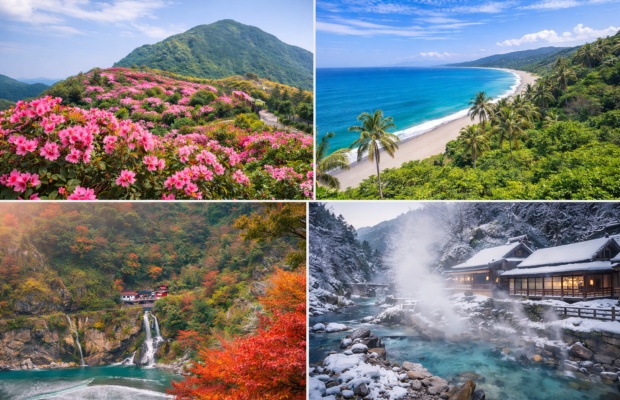 Mỗi m&ugrave;a mang một vẻ đẹp ri&ecirc;ng tại c&aacute;c c&ocirc;ng vi&ecirc;n Đ&agrave;i Loan 