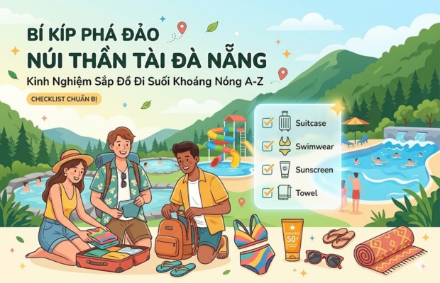 Chuẩn bị đầy đủ vật dụng c&aacute; nh&acirc;n sẽ gi&uacute;p chuyến đi trở n&ecirc;n thuận tiện v&agrave; thoải m&aacute;i hơn