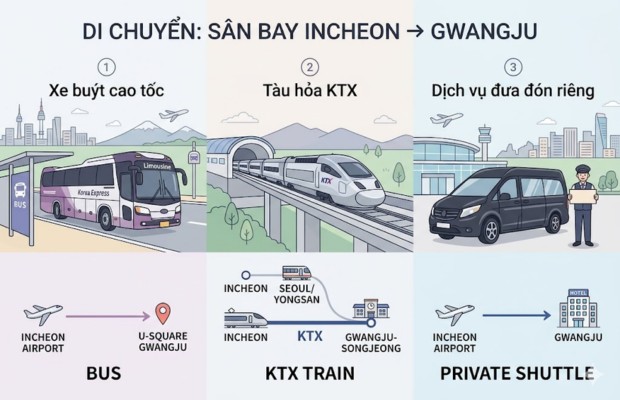 C&aacute;ch di chuyển từ s&acirc;n bay về trung t&acirc;m
