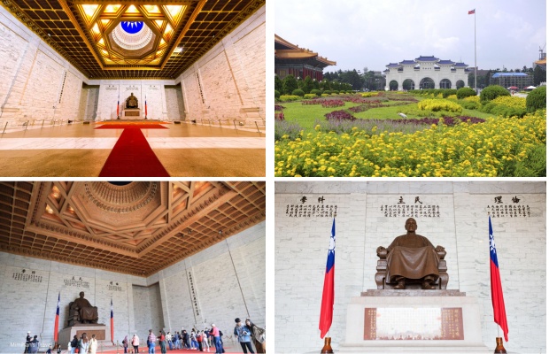 Kh&ocirc;ng gian b&ecirc;n trong với tượng đồng uy nghi