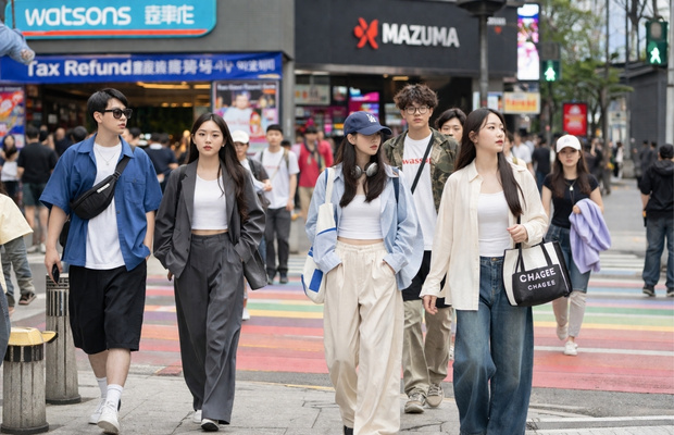 Phong c&aacute;ch thời trang thường ng&agrave;y của người Đ&agrave;i Loan