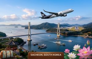 Tiết kiệm chi phí với vé máy bay đi Sacheon tại Vietnam Booking