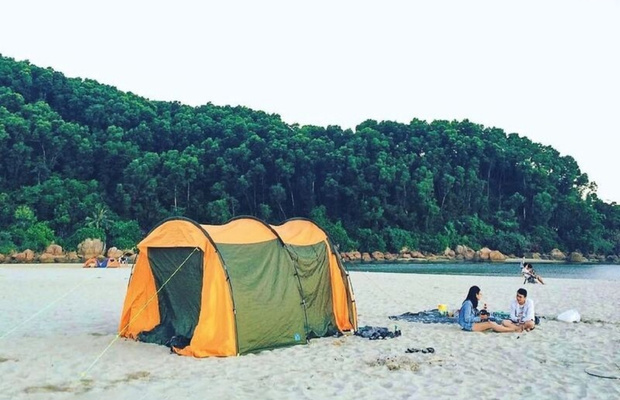 cắm trại mũi ngh&ecirc;