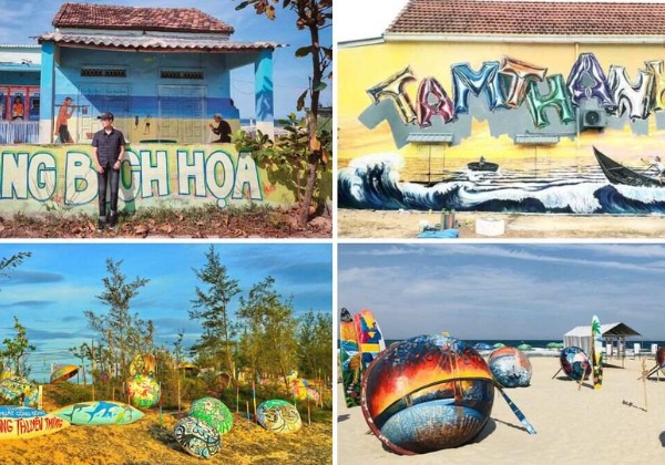 L&agrave;ng b&iacute;ch họa Tam Thanh - địa điểm check-in nghệ thuật gần Đ&agrave; Nẵng