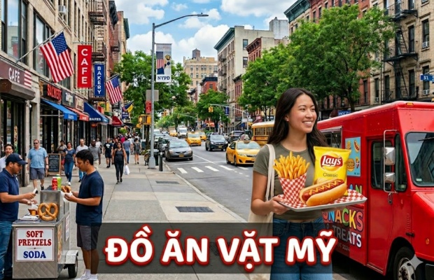 Top 15+ đồ ăn vặt Mỹ ngon nức tiếng nhất định phải thử