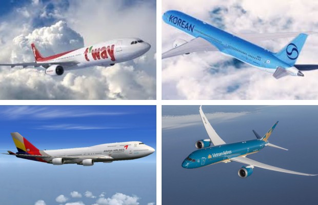 h&atilde;ng h&agrave;ng kh&ocirc;ng khai th&aacute;c chặng bay H&agrave; Nội - Pohang