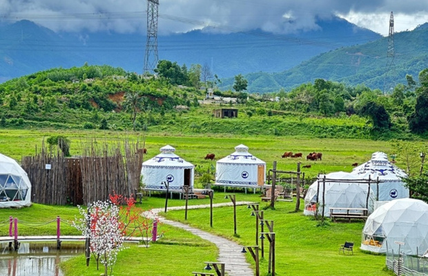 trải nghiệm hani glamping đ&agrave; nẵng