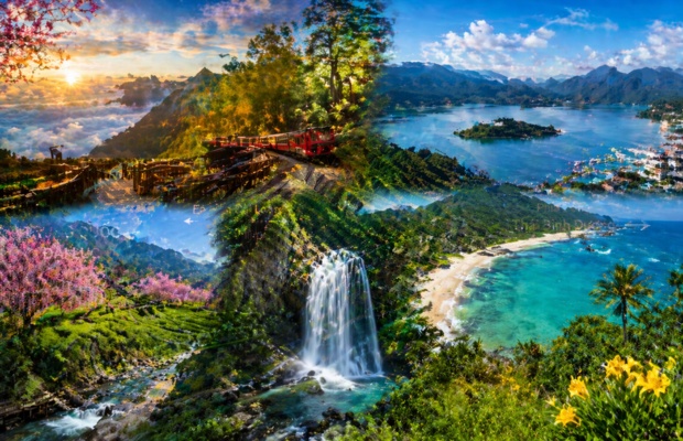 Cảnh sắc thi&ecirc;n nhi&ecirc;n nổi bật tại Đ&agrave;i Loan