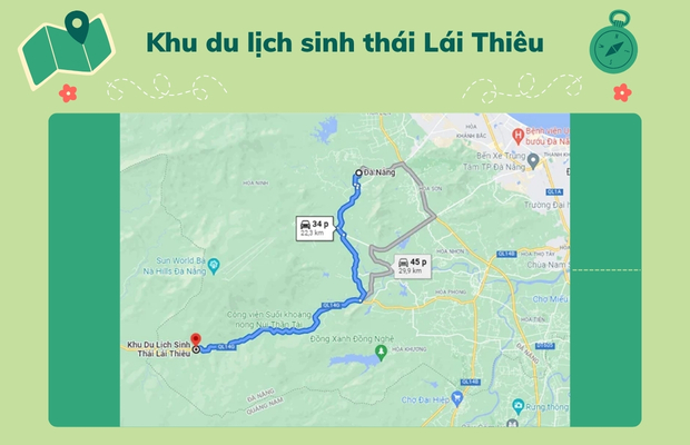bản đồ đường đến l&aacute;i thi&ecirc;u
