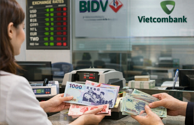 Đổi tiền tại ng&acirc;n h&agrave;ng đảm bảo an to&agrave;n v&agrave; minh bạch 