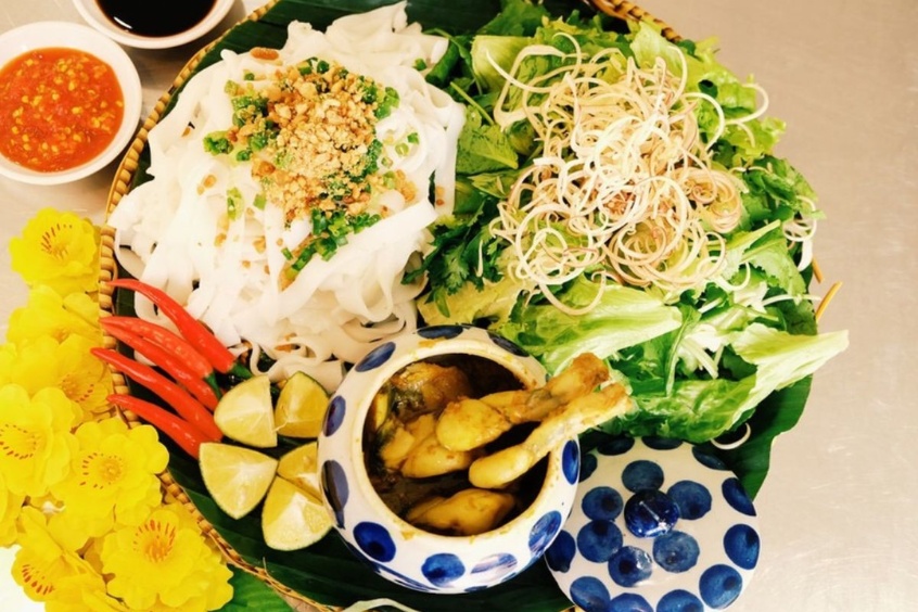 C&aacute;c nguy&ecirc;n liệu l&agrave;m n&ecirc;n m&oacute;n m&igrave; quảng ếch ngon Đ&agrave; Nẵng hấp dẫn thực kh&aacute;ch
