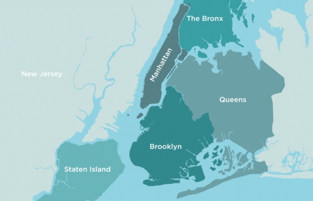 5 quận ở new york