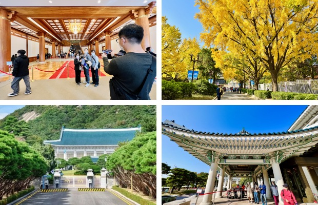 Kh&aacute;ch du lịch tham quan Nh&agrave; Xanh H&agrave;n Quốc 