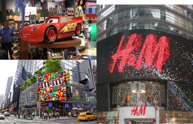 Những cửa h&agrave;ng kỳ quan (Flagship stores) với quy m&ocirc; khổng lồ