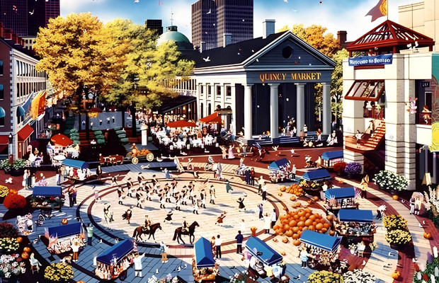 Chợ Quincy: Góc check-in đậm chất Mỹ không thể bỏ lỡ