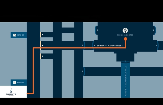Lối v&agrave;o từ sảnh ch&iacute;nh của ga Grand Central Terminal&nbsp;