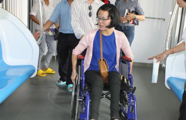 Tiện &iacute;ch d&agrave;nh cho người khuyết tật v&agrave; xe lăn